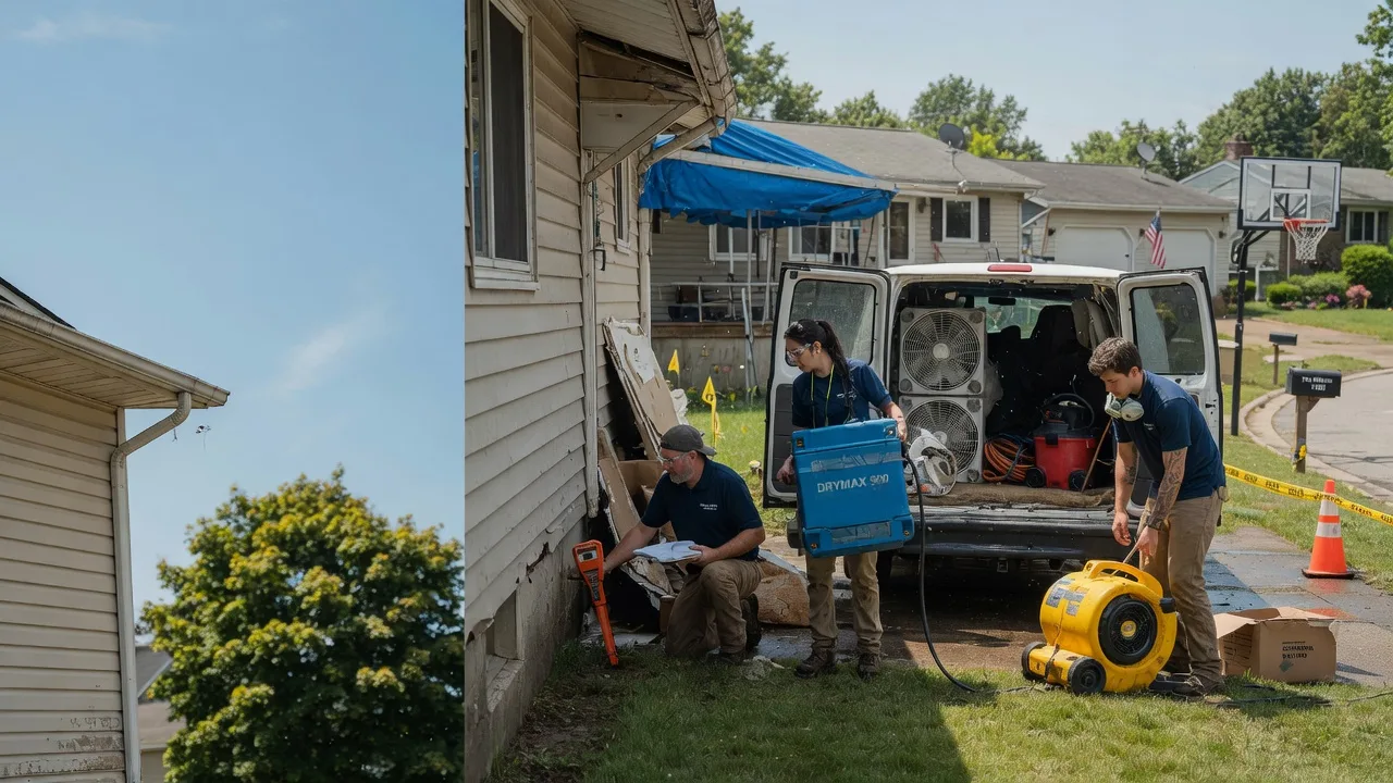 Ceiling Leak Cleanup in Cedar Rapids, NE near me